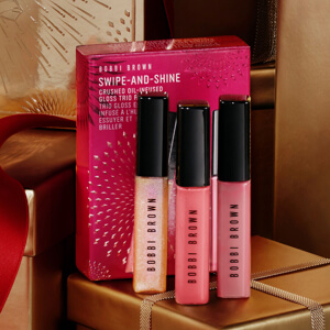 Bobbi Brown Pink Swipe-and-Shine Crushed Oil-Infused Gloss Trio (£54)